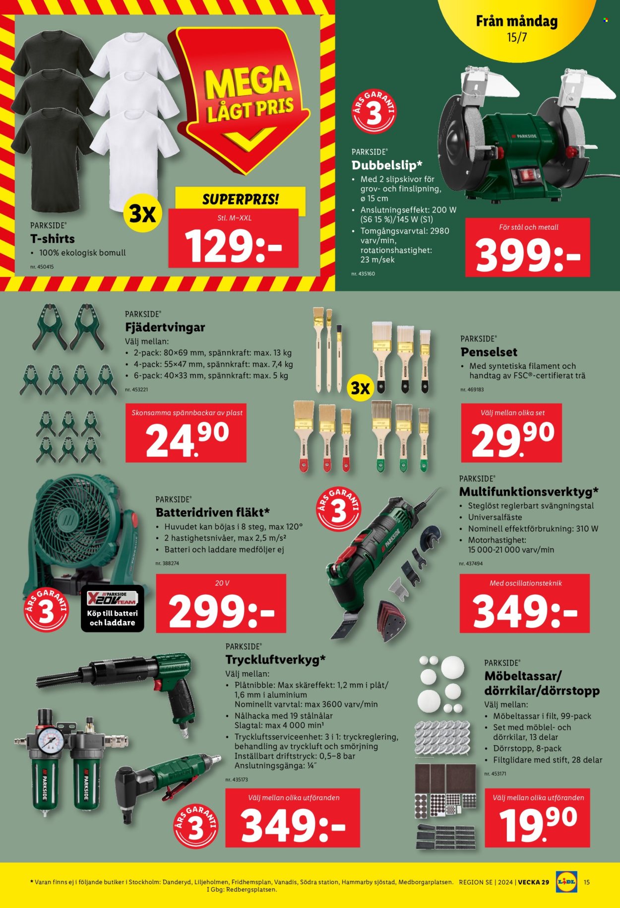 Lidl reklamblad - 15/7 2024 - 21/7 2024. Sida 17
