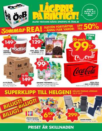 ÖoB reklamblad - 8/7 2024 - 14/7 2024.