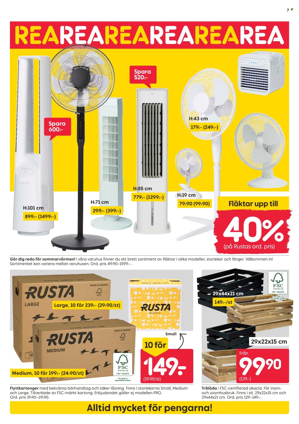 Rusta reklamblad - 8/7 2024 - 14/7 2024. Sida 7