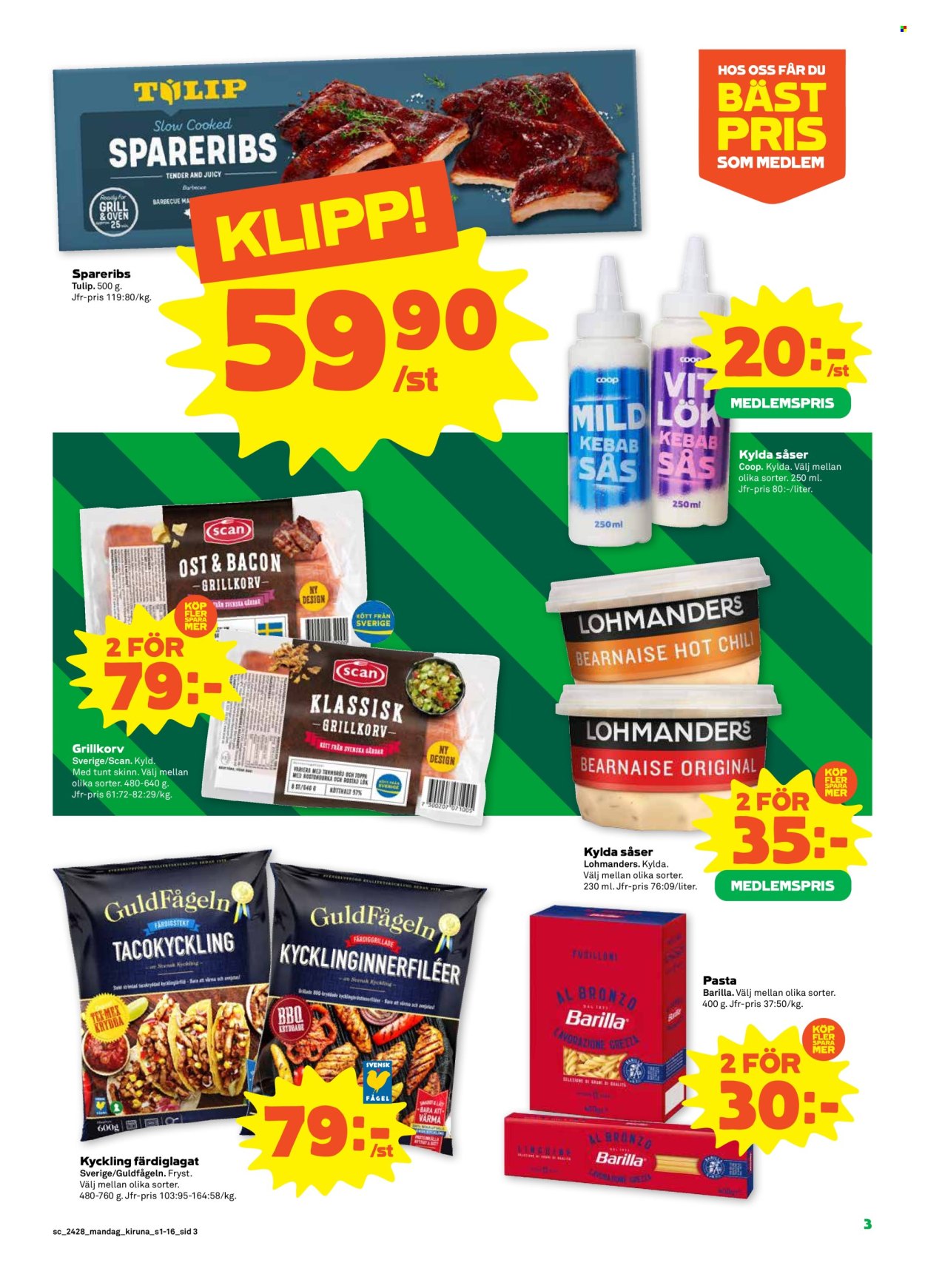 Stora Coop reklamblad - 8/7 2024 - 14/7 2024. Sida 3