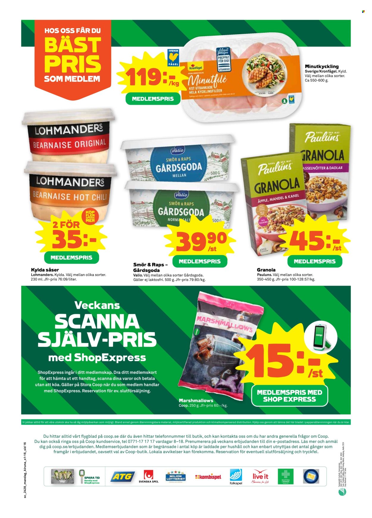 Stora Coop reklamblad - 8/7 2024 - 14/7 2024. Sida 16