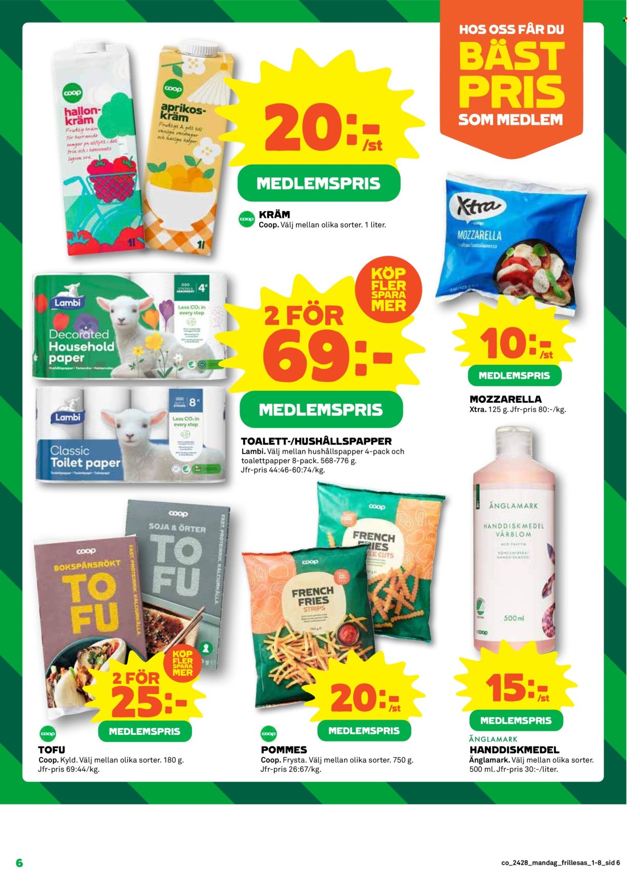 Coop Konsum reklamblad - 8/7 2024 - 14/7 2024. Sida 6