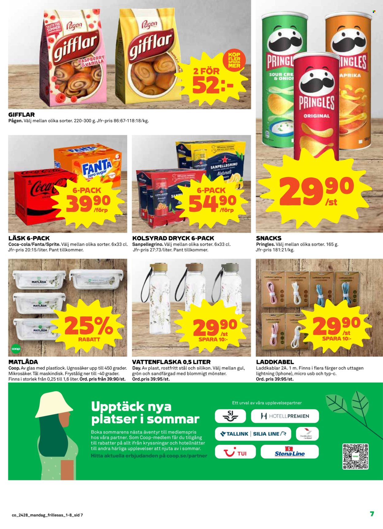 Coop Konsum reklamblad - 8/7 2024 - 14/7 2024. Sida 7