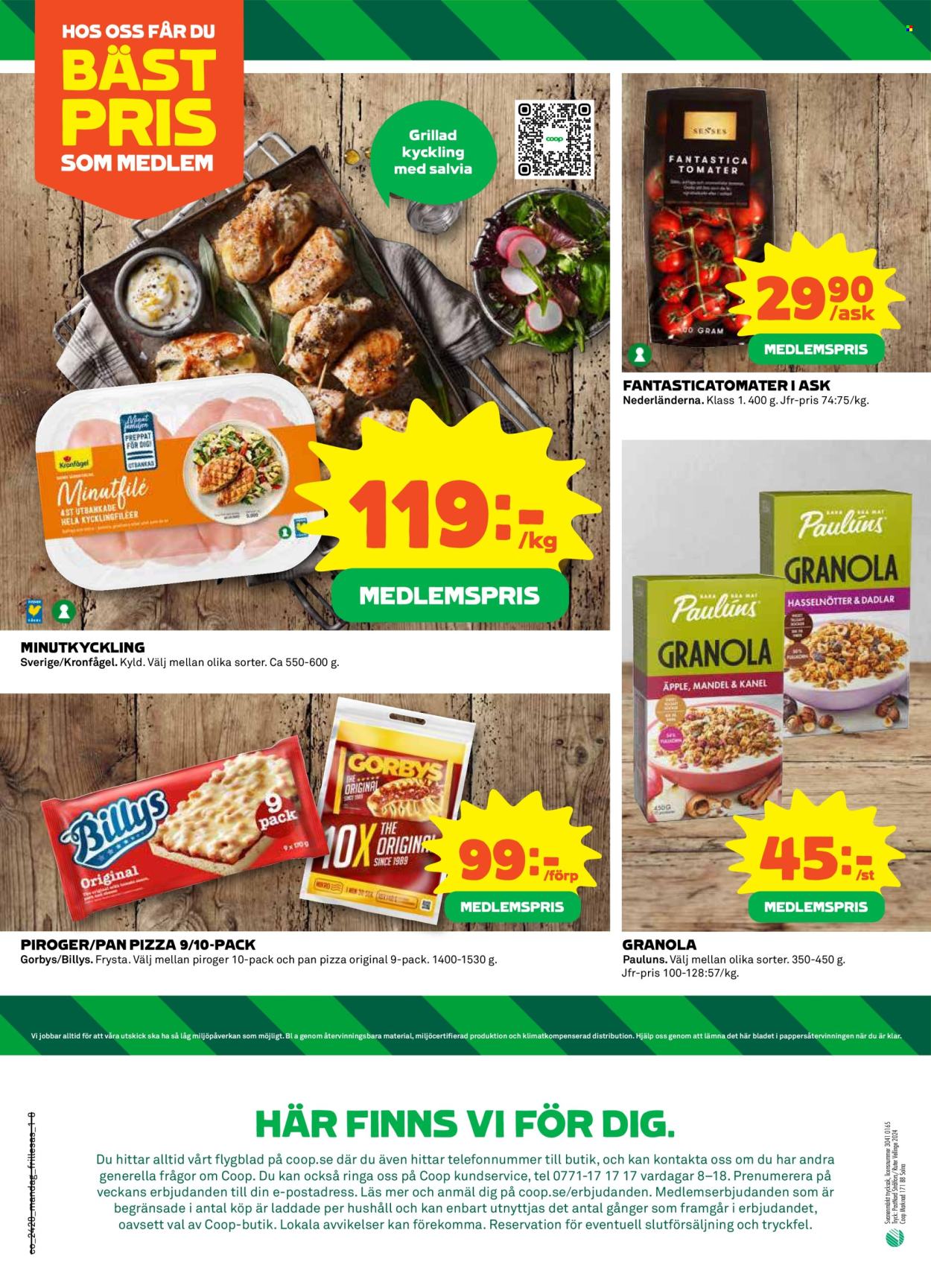 Coop Konsum reklamblad - 8/7 2024 - 14/7 2024. Sida 8
