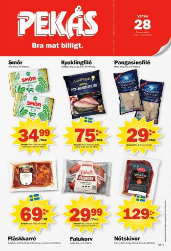 Pekås reklamblad - 8/7 2024 - 14/7 2024.