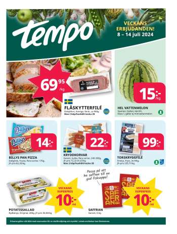 Tempo reklamblad - 8/7 2024 - 14/7 2024.