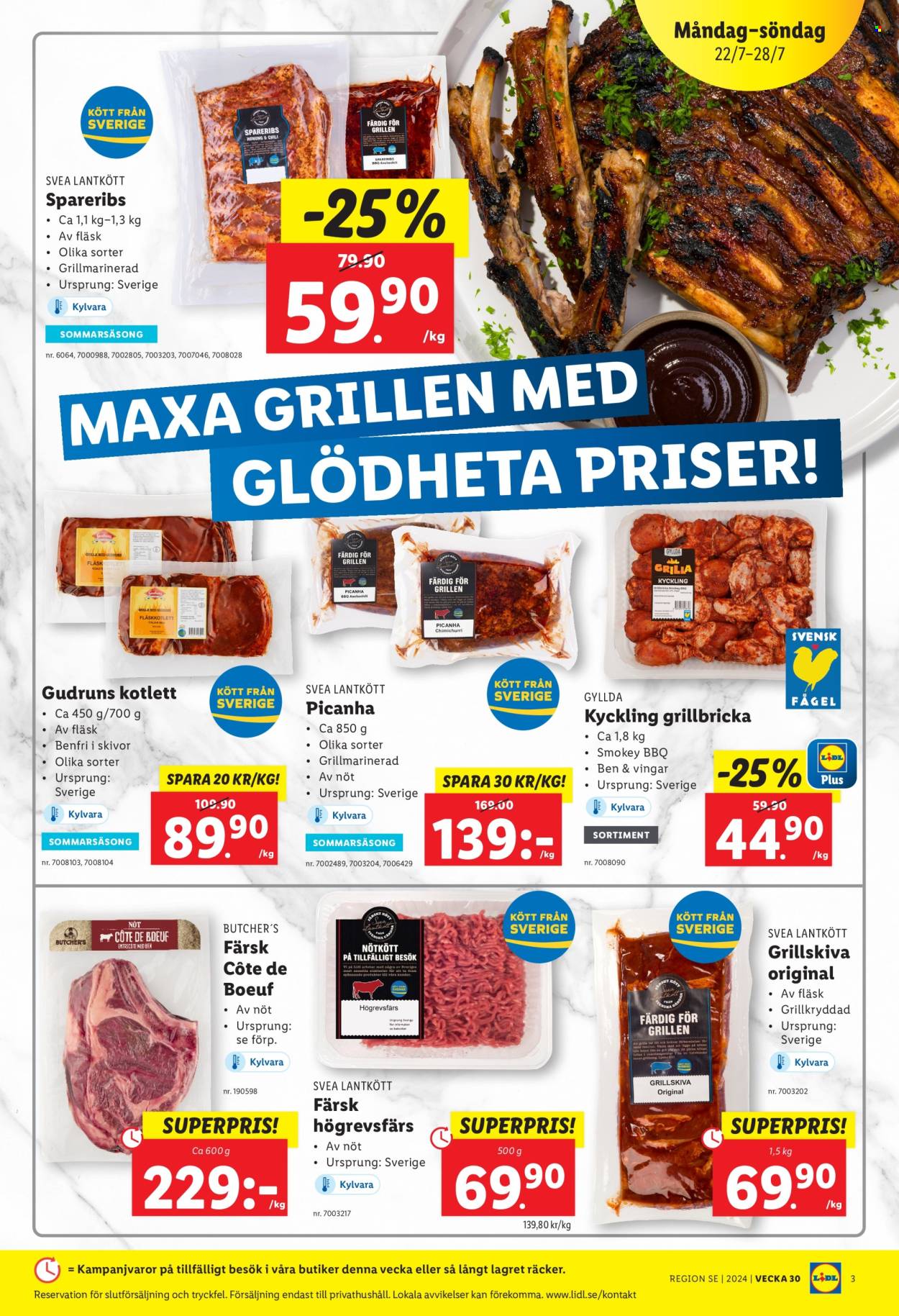 Lidl reklamblad - 22/7 2024 - 28/7 2024. Sida 3