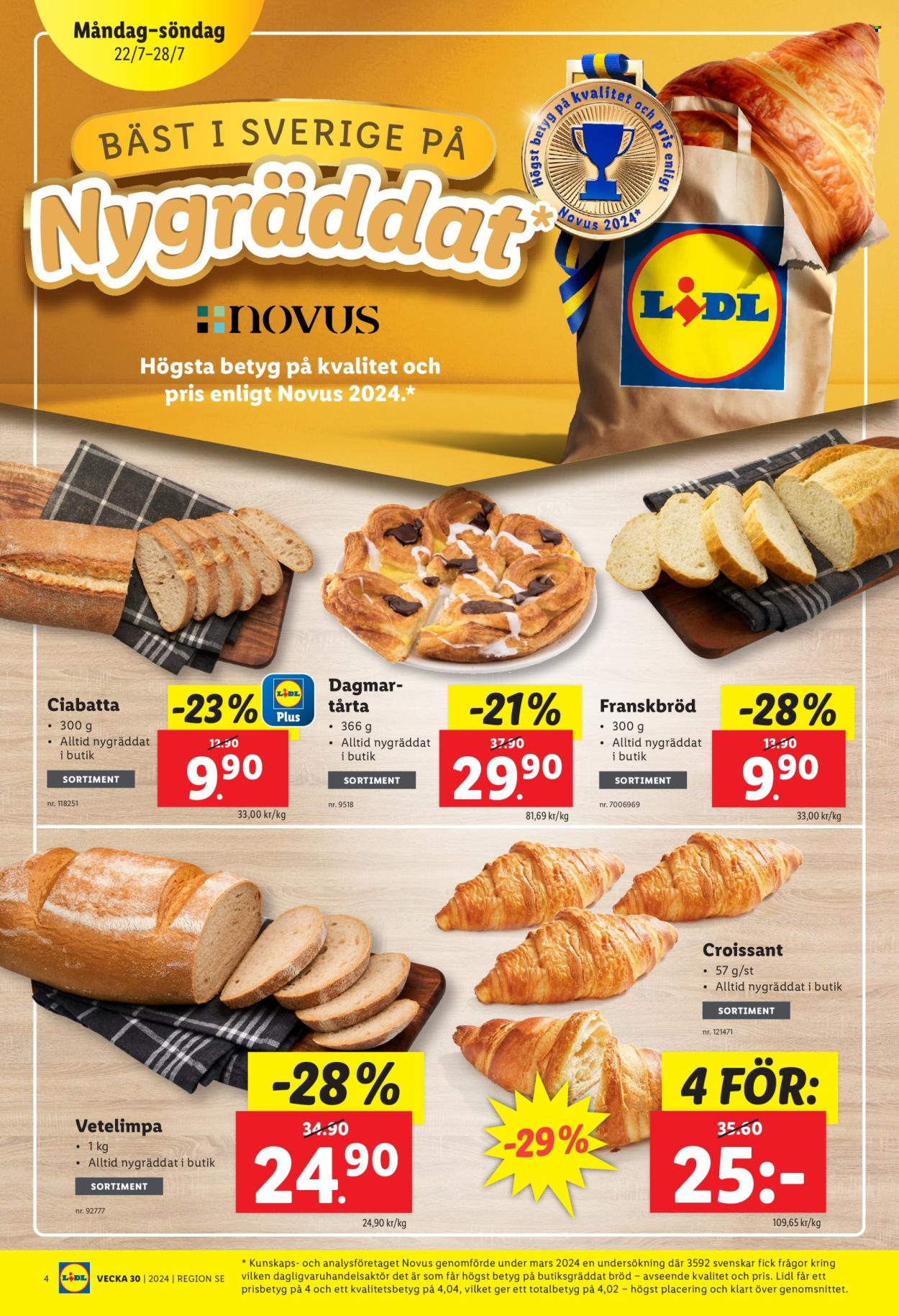 Lidl reklamblad - 22/7 2024 - 28/7 2024. Sida 4