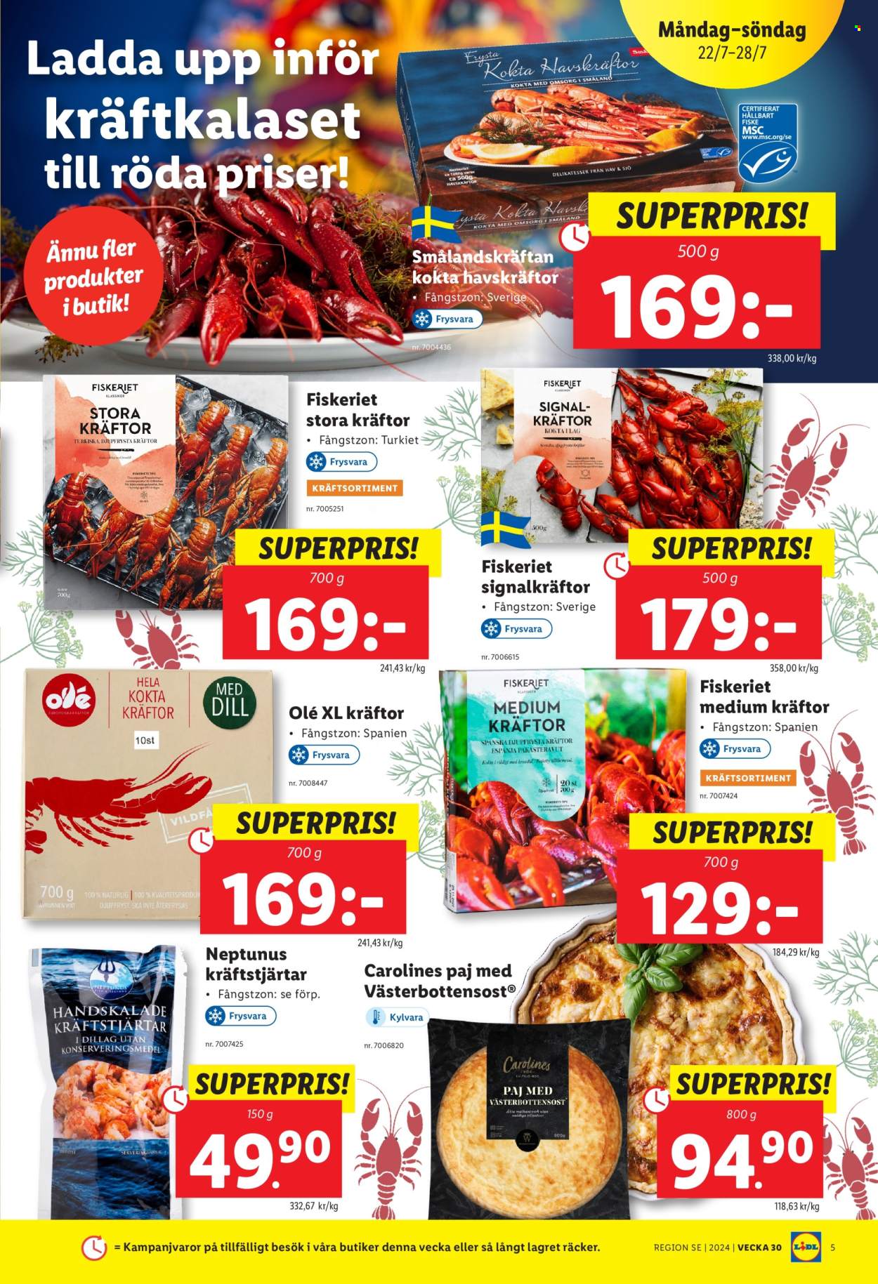 Lidl reklamblad - 22/7 2024 - 28/7 2024. Sida 5