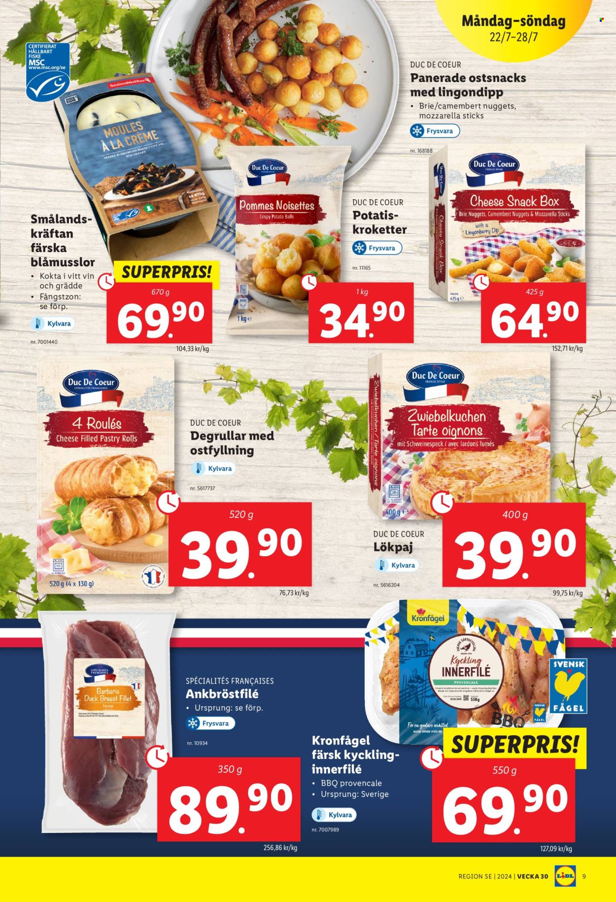 Lidl reklamblad - 22/7 2024 - 28/7 2024. Sida 9