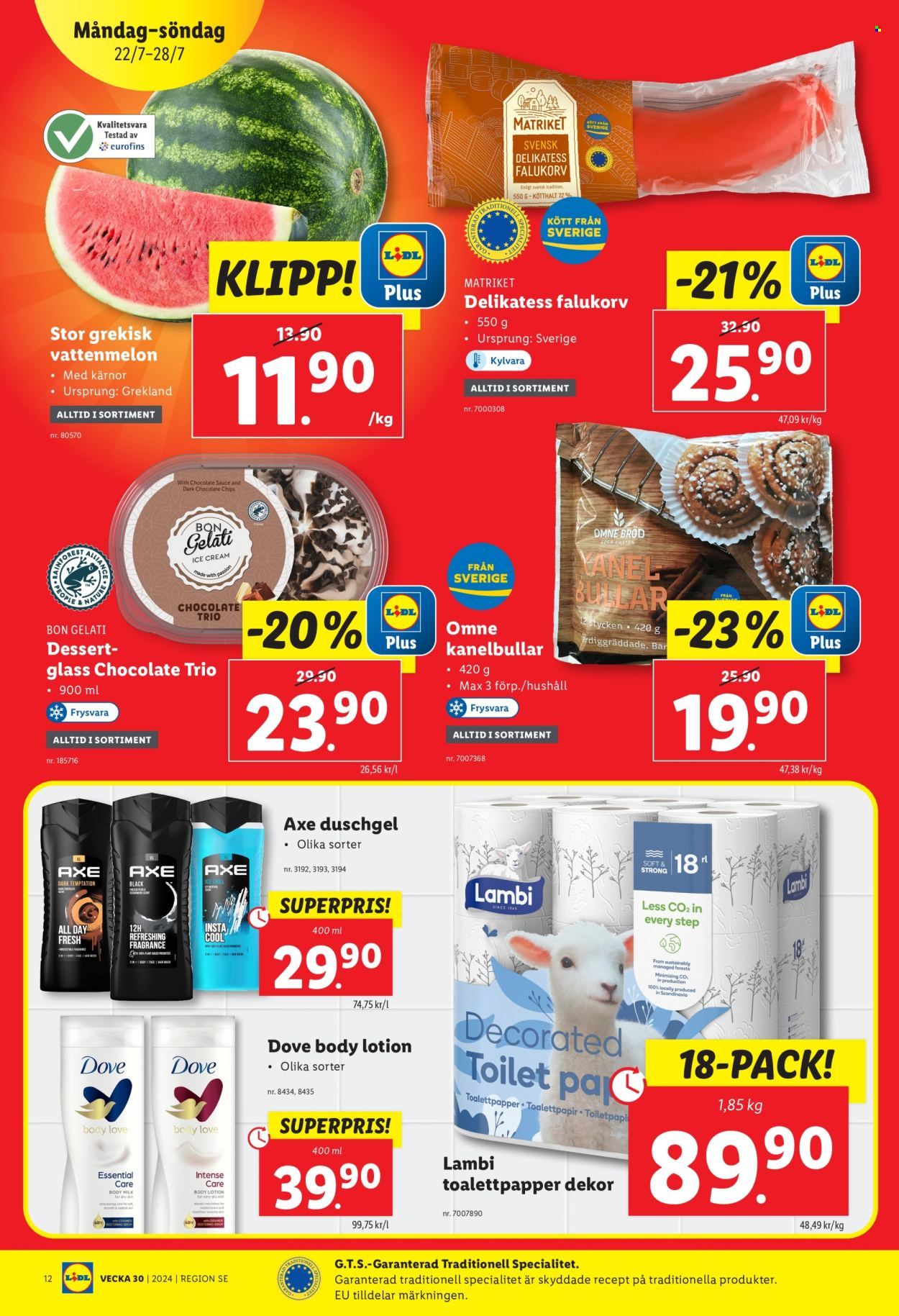 Lidl reklamblad - 22/7 2024 - 28/7 2024. Sida 14