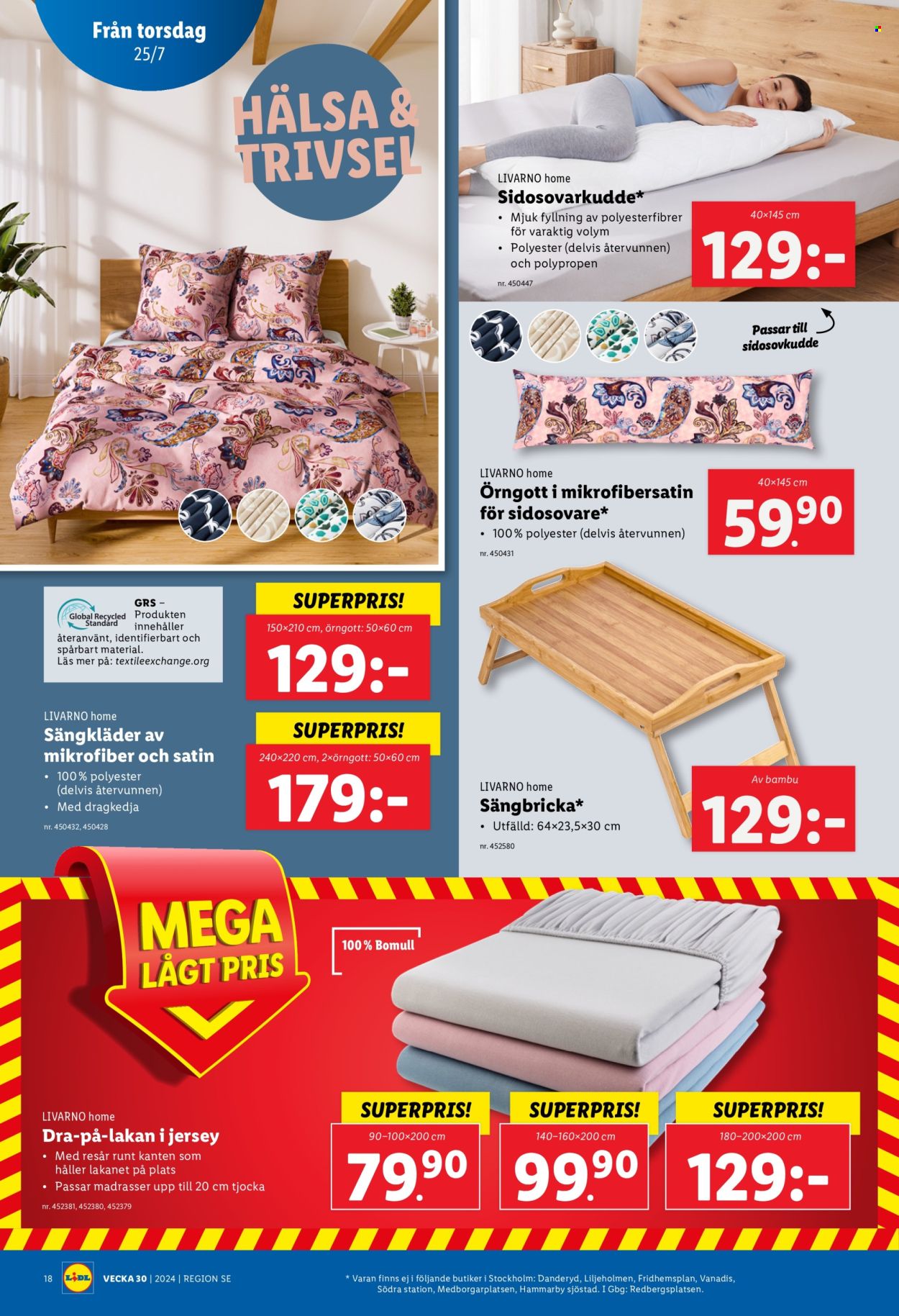Lidl reklamblad - 22/7 2024 - 28/7 2024. Sida 20