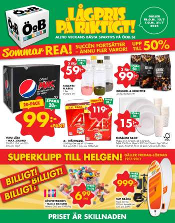 ÖoB reklamblad - 15/7 2024 - 21/7 2024.