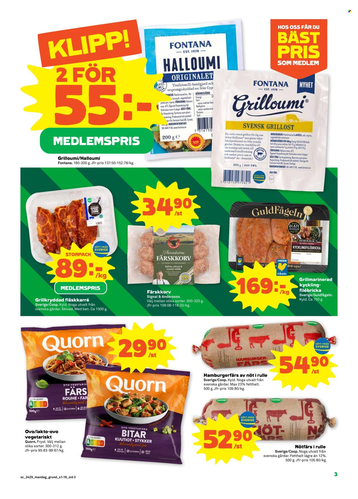 Stora Coop reklamblad - 15/7 2024 - 21/7 2024. Sida 3