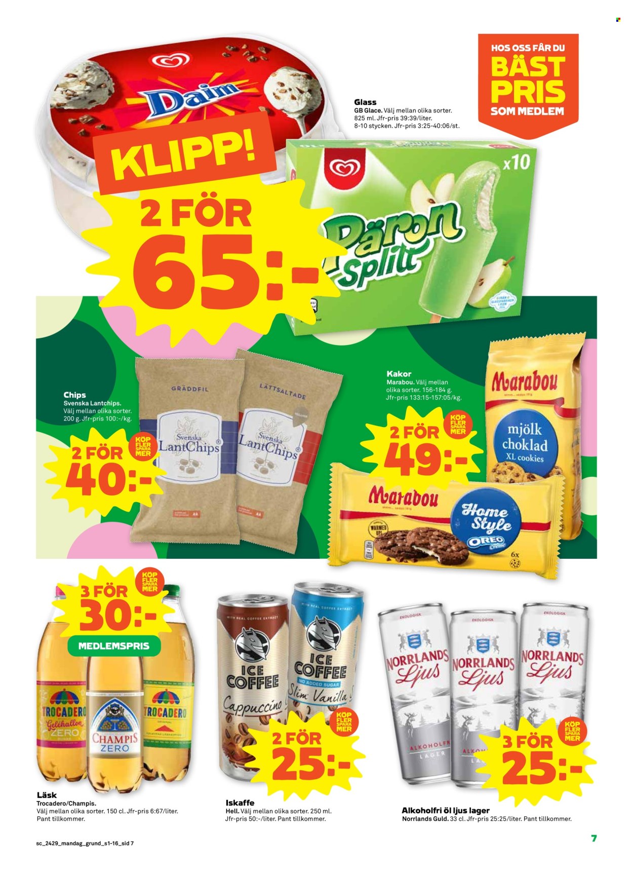 Stora Coop reklamblad - 15/7 2024 - 21/7 2024. Sida 7