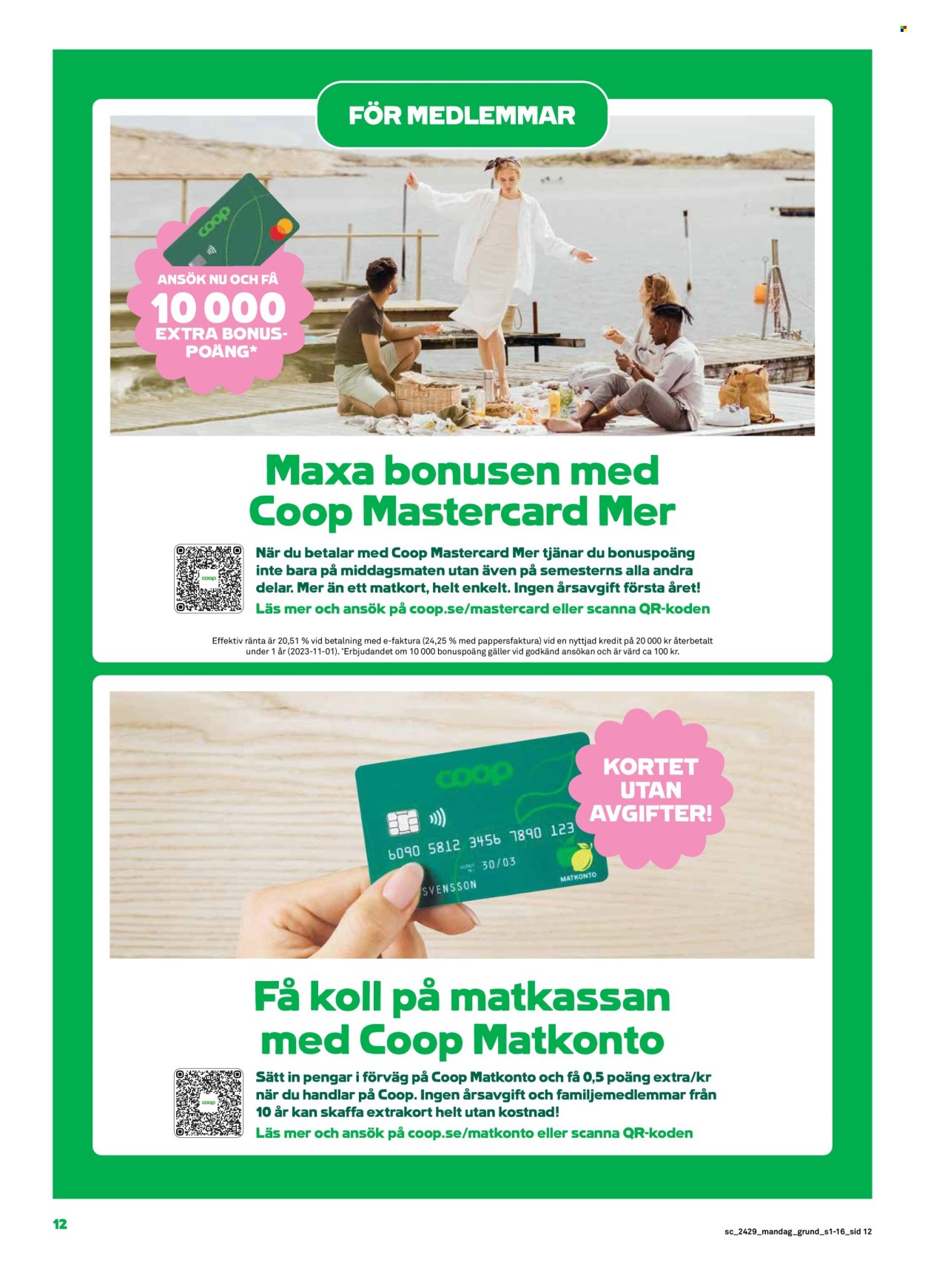 Stora Coop reklamblad - 15/7 2024 - 21/7 2024. Sida 12