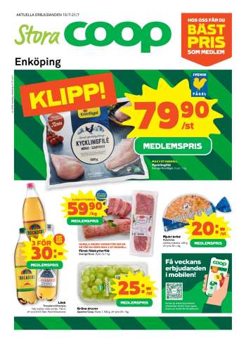 Stora Coop reklamblad - 15/7 2024 - 21/7 2024.
