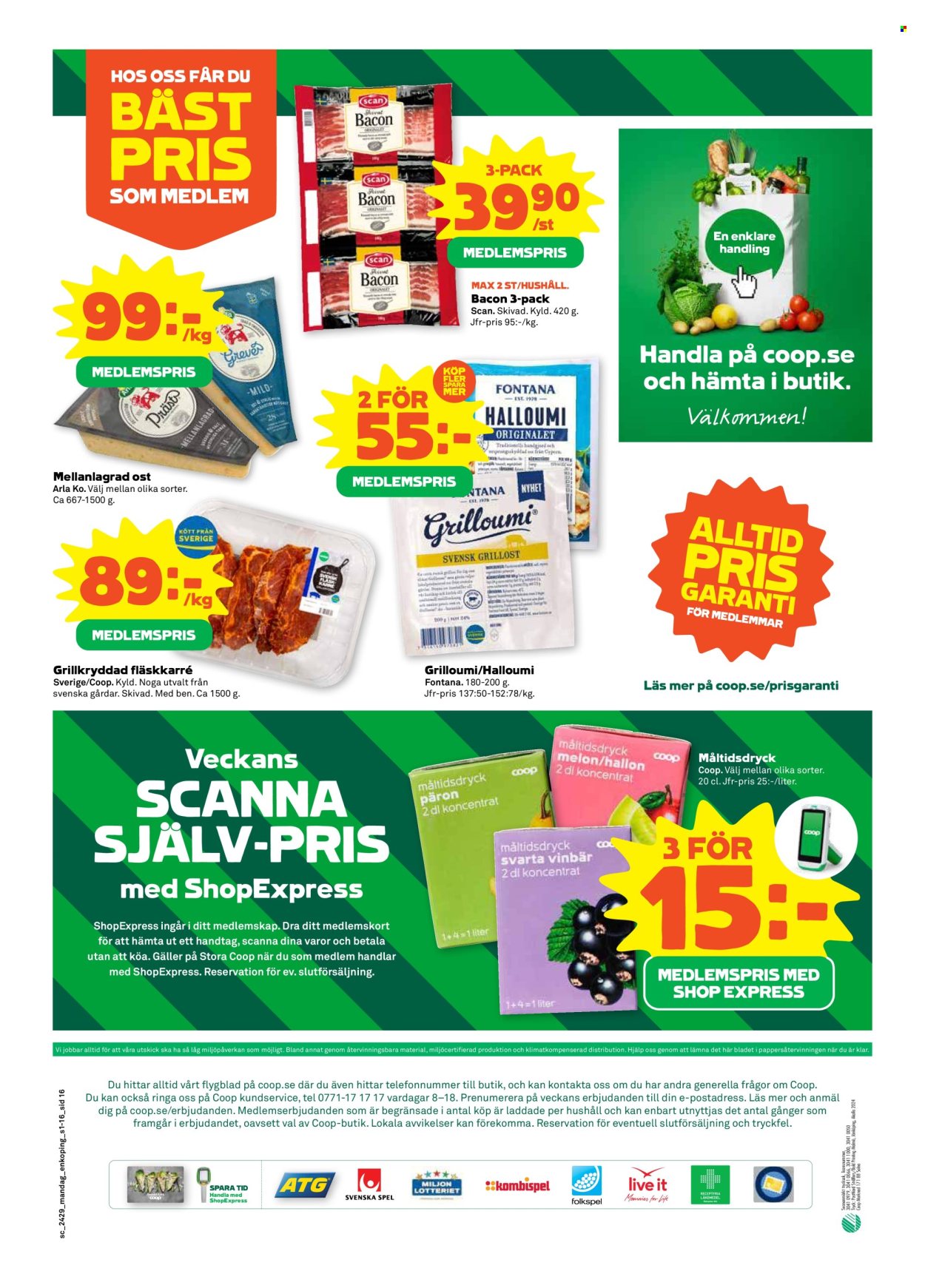Stora Coop reklamblad - 15/7 2024 - 21/7 2024. Sida 16