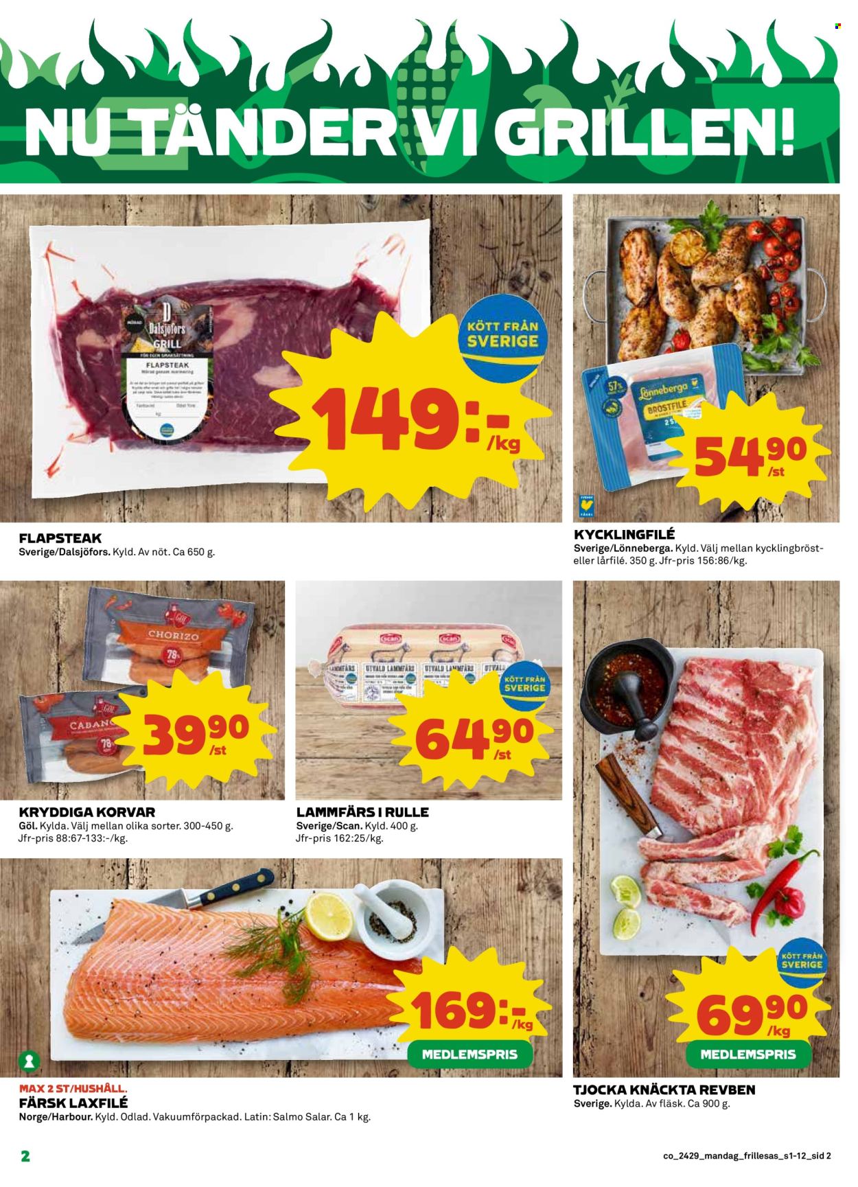 Coop Konsum reklamblad - 15/7 2024 - 21/7 2024. Sida 2