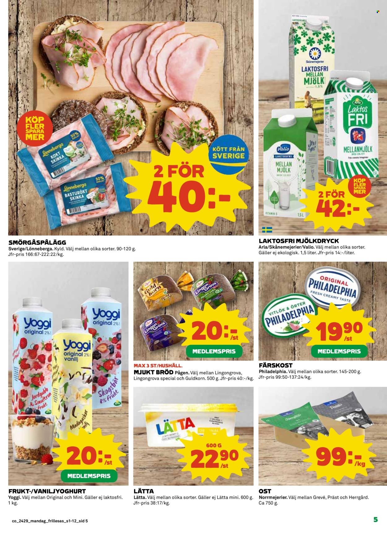 Coop Konsum reklamblad - 15/7 2024 - 21/7 2024. Sida 5