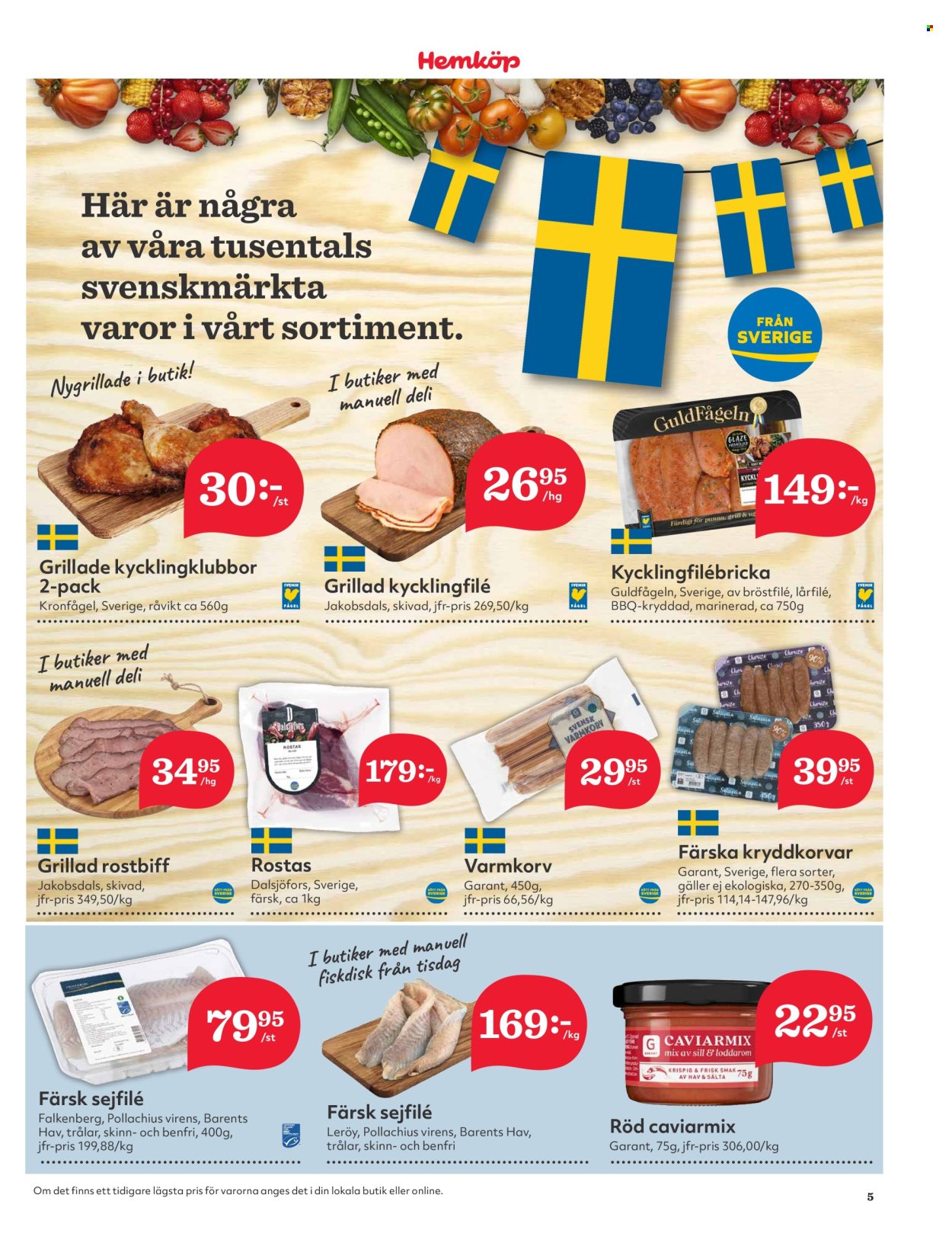 Hemköp reklamblad - 15/7 2024 - 21/7 2024. Sida 5