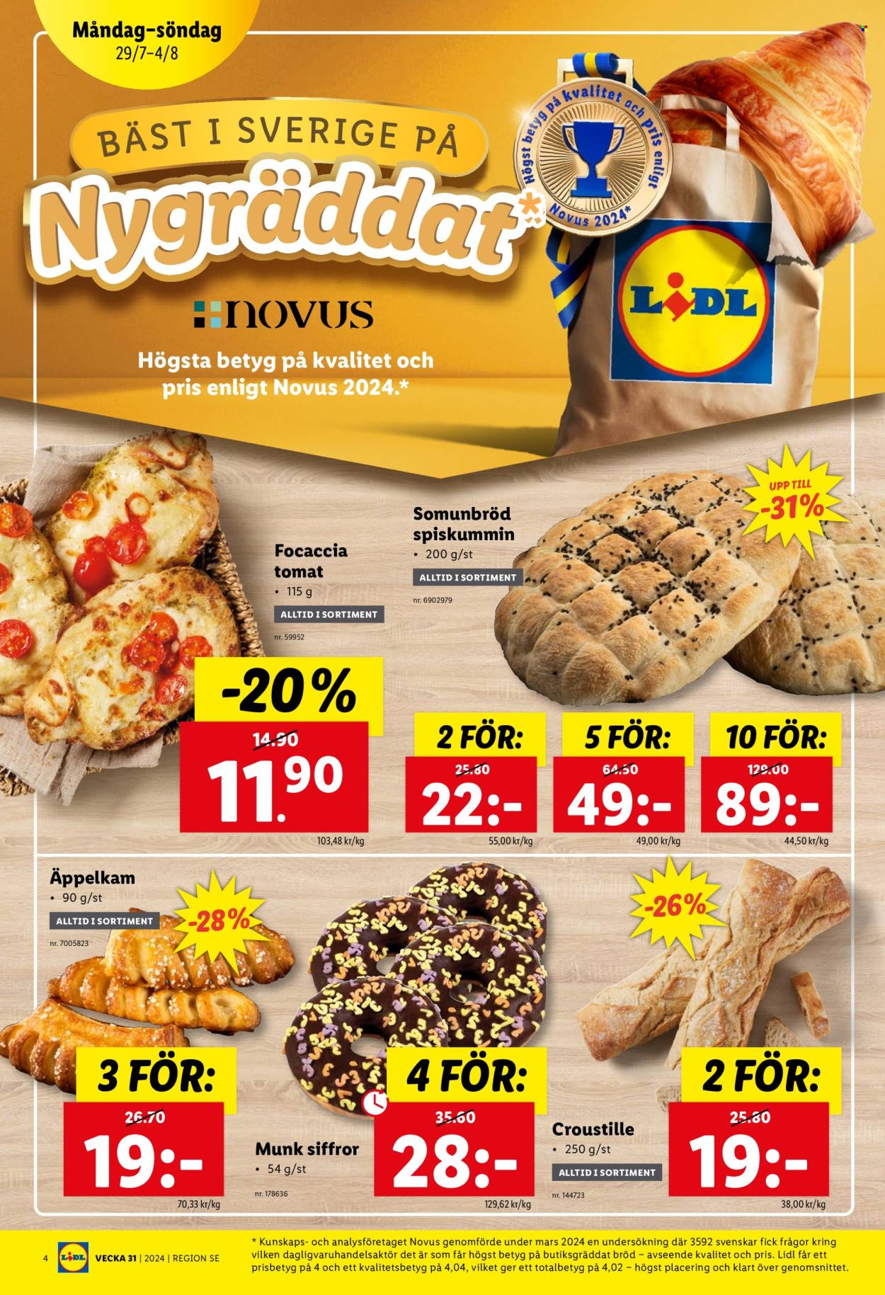 Lidl reklamblad - 29/7 2024 - 4/8 2024. Sida 4