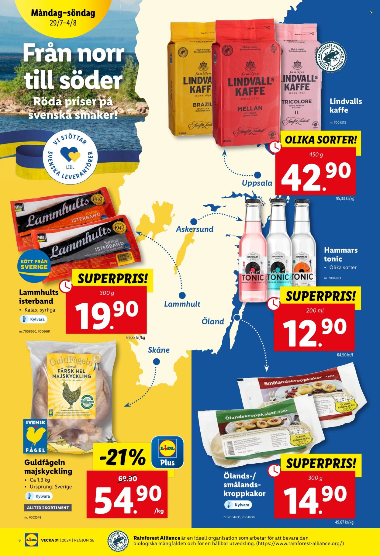 Lidl reklamblad - 29/7 2024 - 4/8 2024. Sida 6