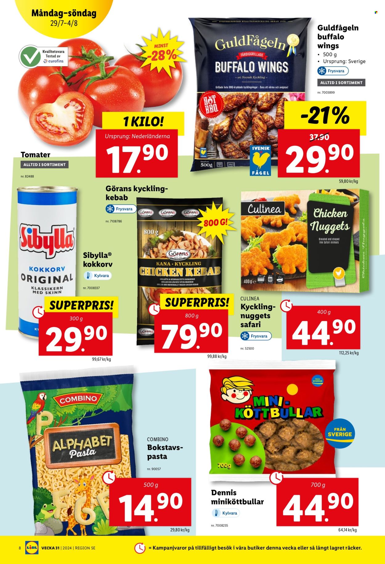 Lidl reklamblad - 29/7 2024 - 4/8 2024. Sida 8