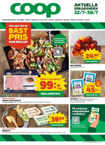 Coop reklamblad - 22/7 2024 - 28/7 2024.
