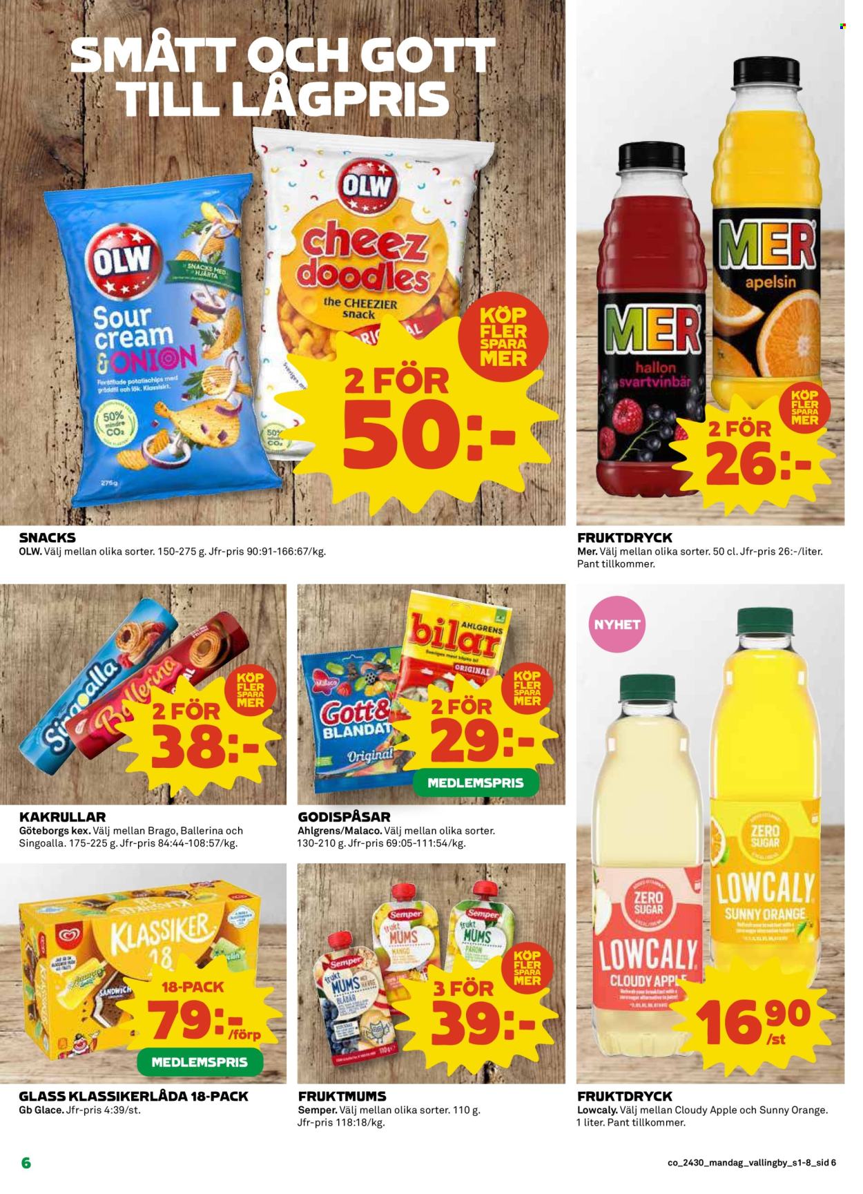 Coop reklamblad - 22/7 2024 - 28/7 2024. Sida 6