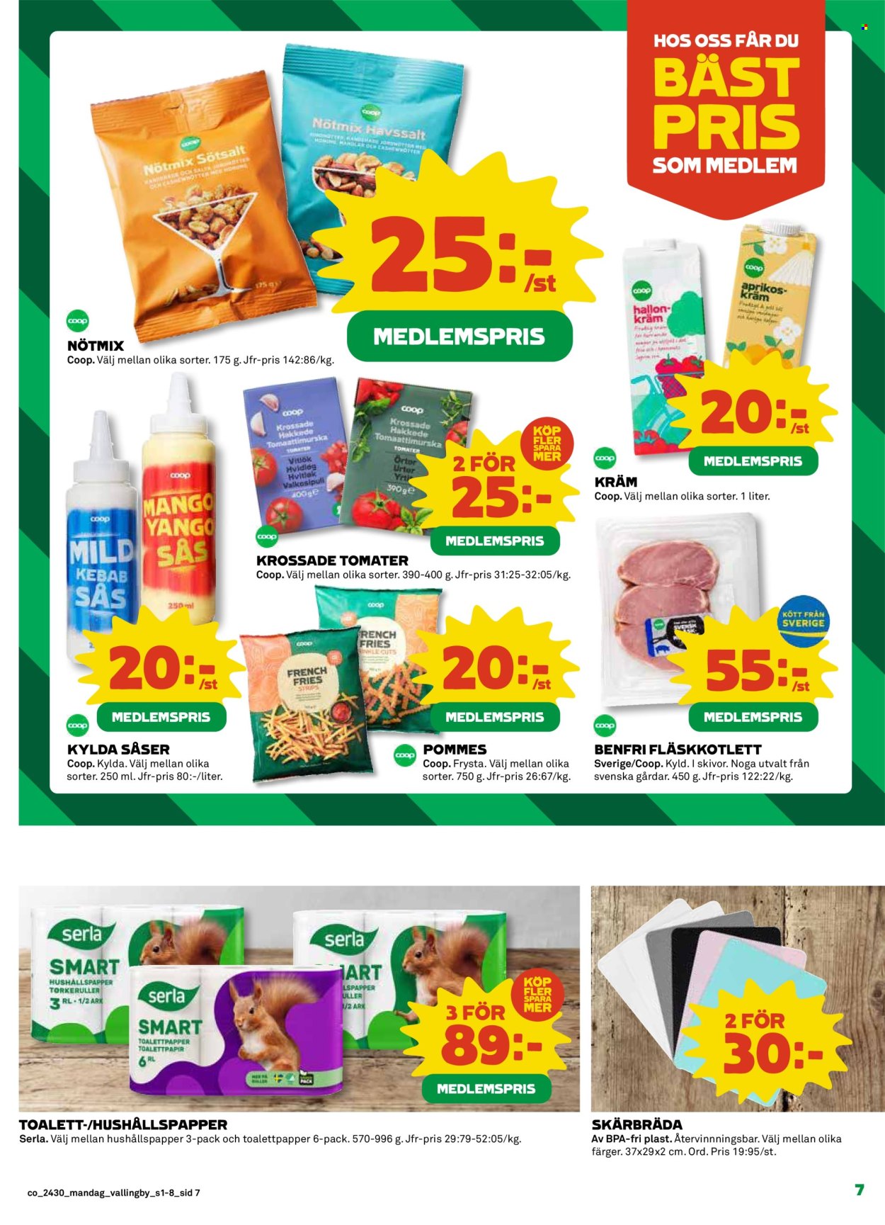 Coop reklamblad - 22/7 2024 - 28/7 2024. Sida 7
