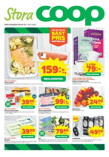 Stora Coop reklamblad - 22/7 2024 - 28/7 2024.