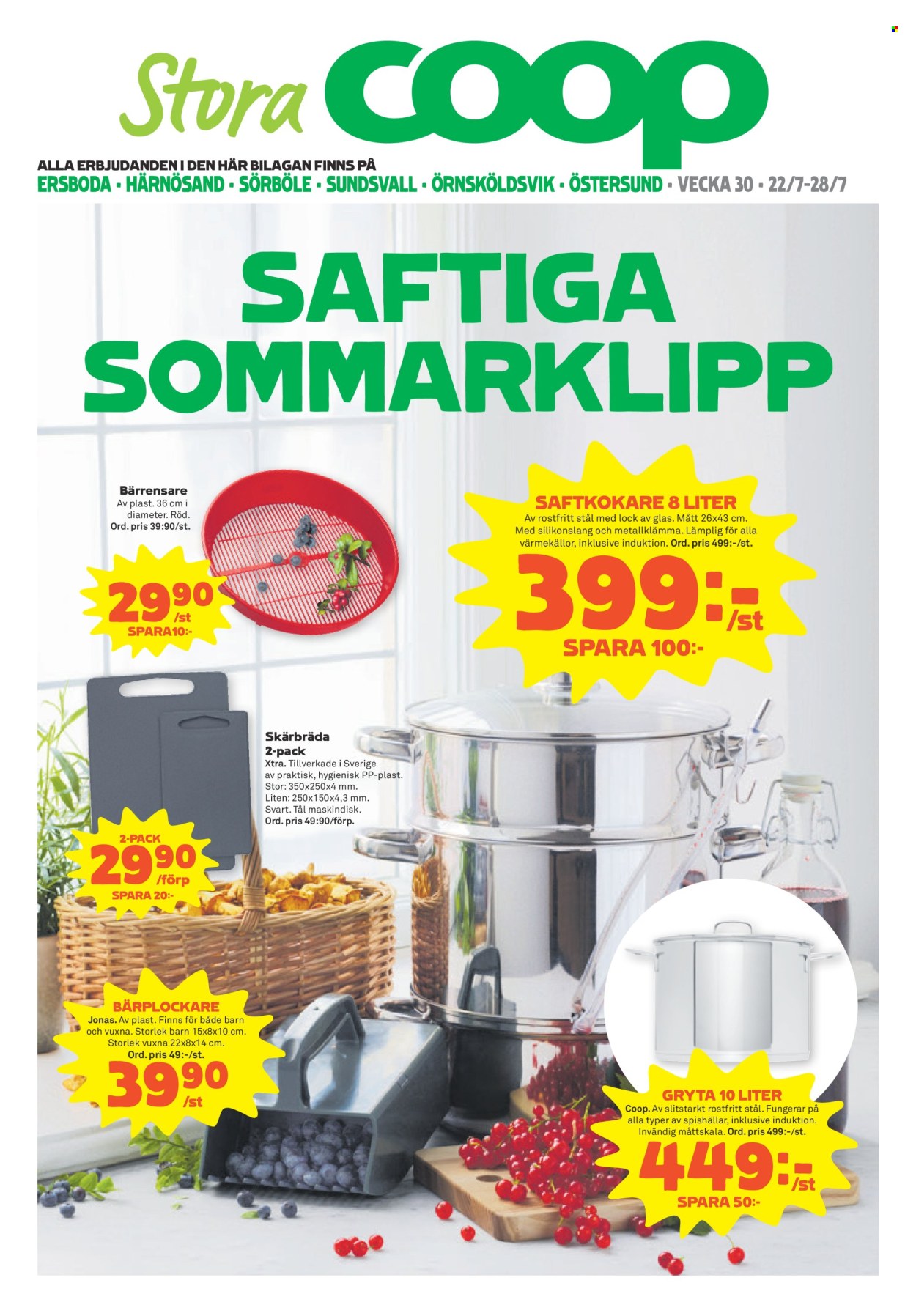 Stora Coop reklamblad - 22/7 2024 - 28/7 2024. Sida 17