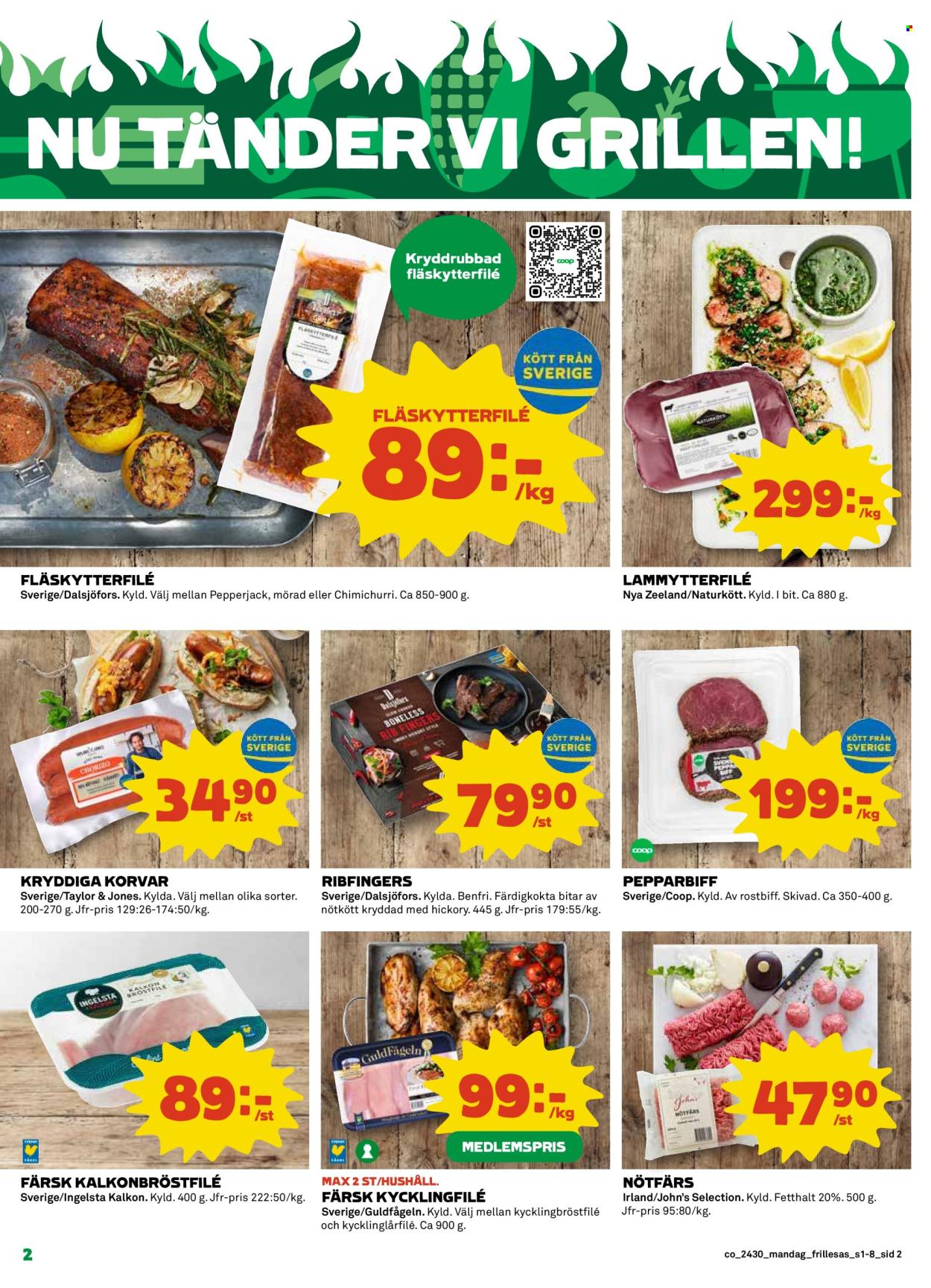Coop Konsum reklamblad - 22/7 2024 - 28/7 2024. Sida 2
