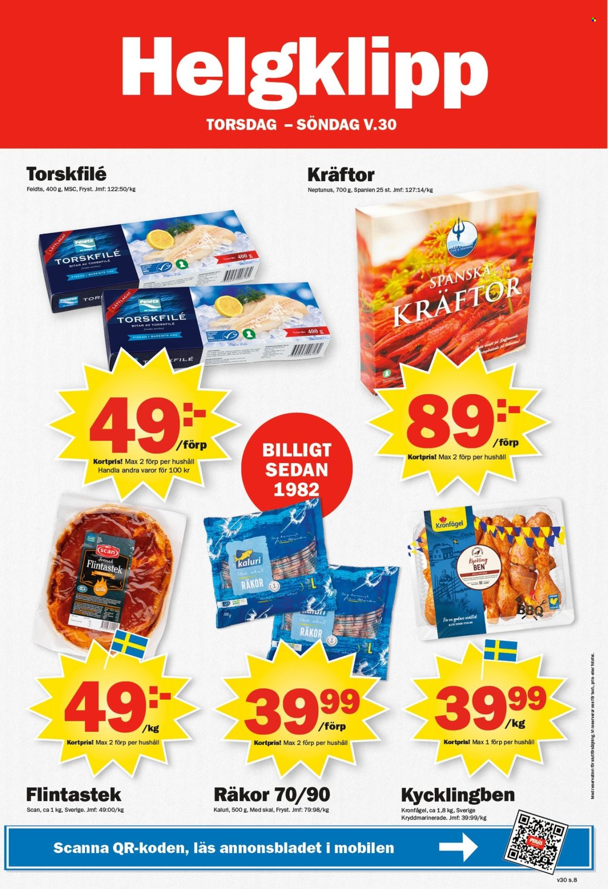 Pekås reklamblad - 22/7 2024 - 28/7 2024. Sida 8