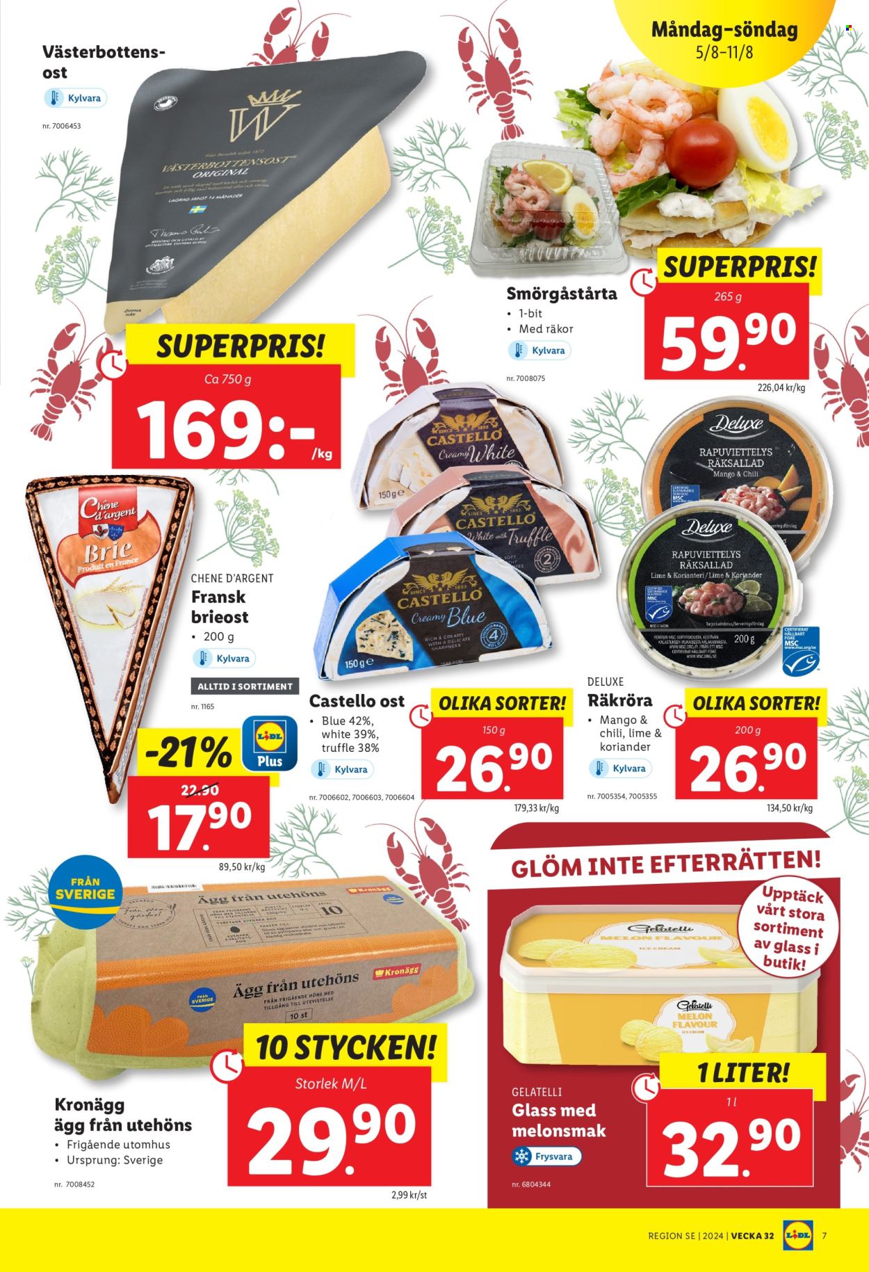 Lidl reklamblad - 5/8 2024 - 11/8 2024. Sida 7