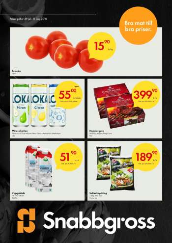 Axfood Snabbgross reklamblad - 29/7 2024 - 11/8 2024.