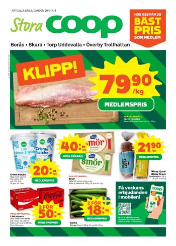 Stora Coop reklamblad - 29/7 2024 - 4/8 2024.