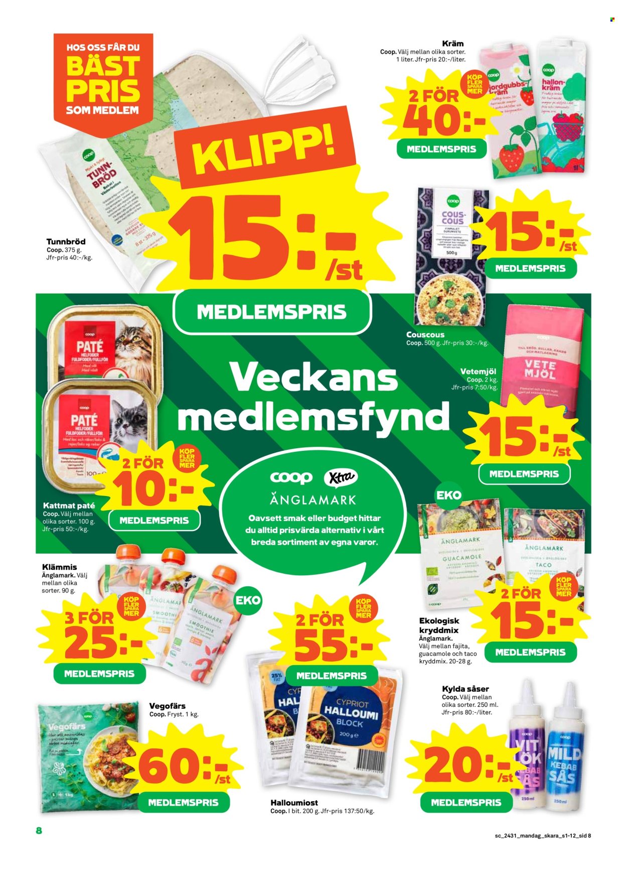 Stora Coop reklamblad - 29/7 2024 - 4/8 2024. Sida 8