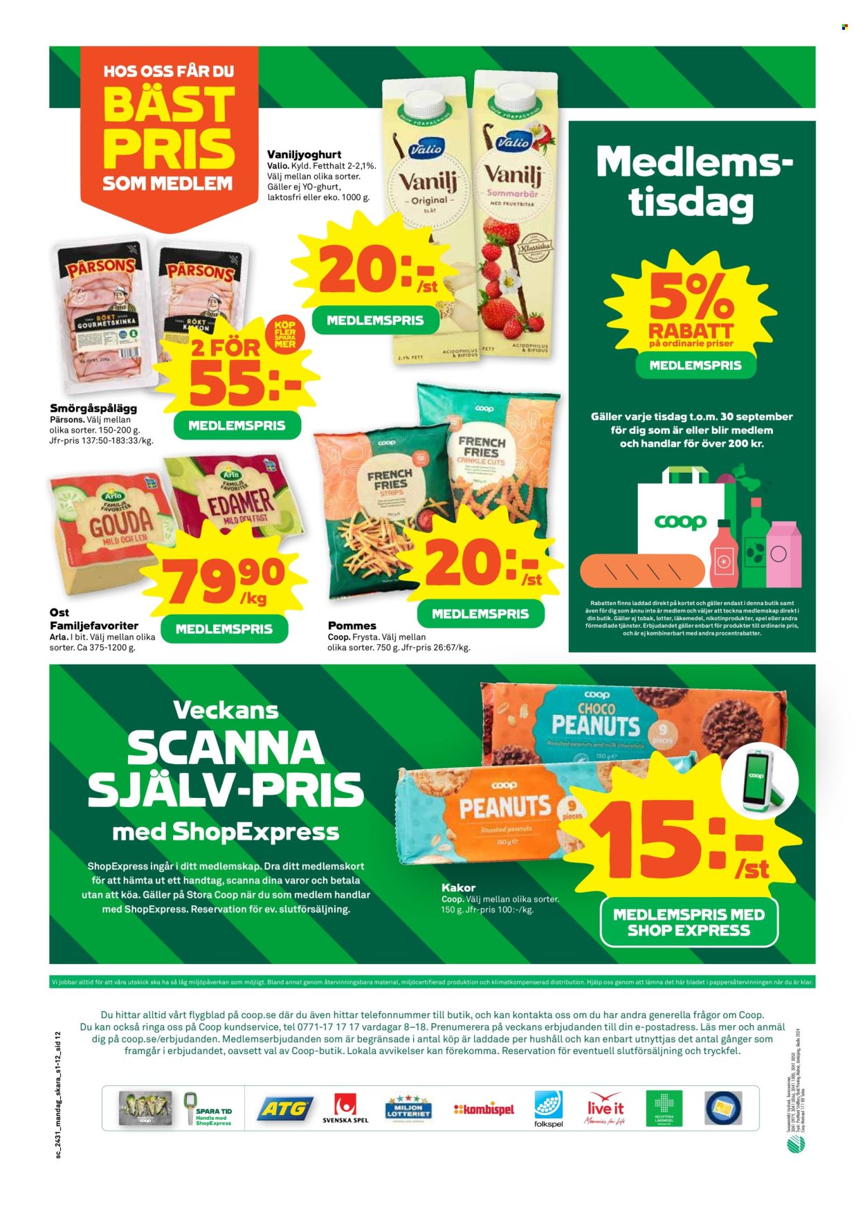 Stora Coop reklamblad - 29/7 2024 - 4/8 2024. Sida 12