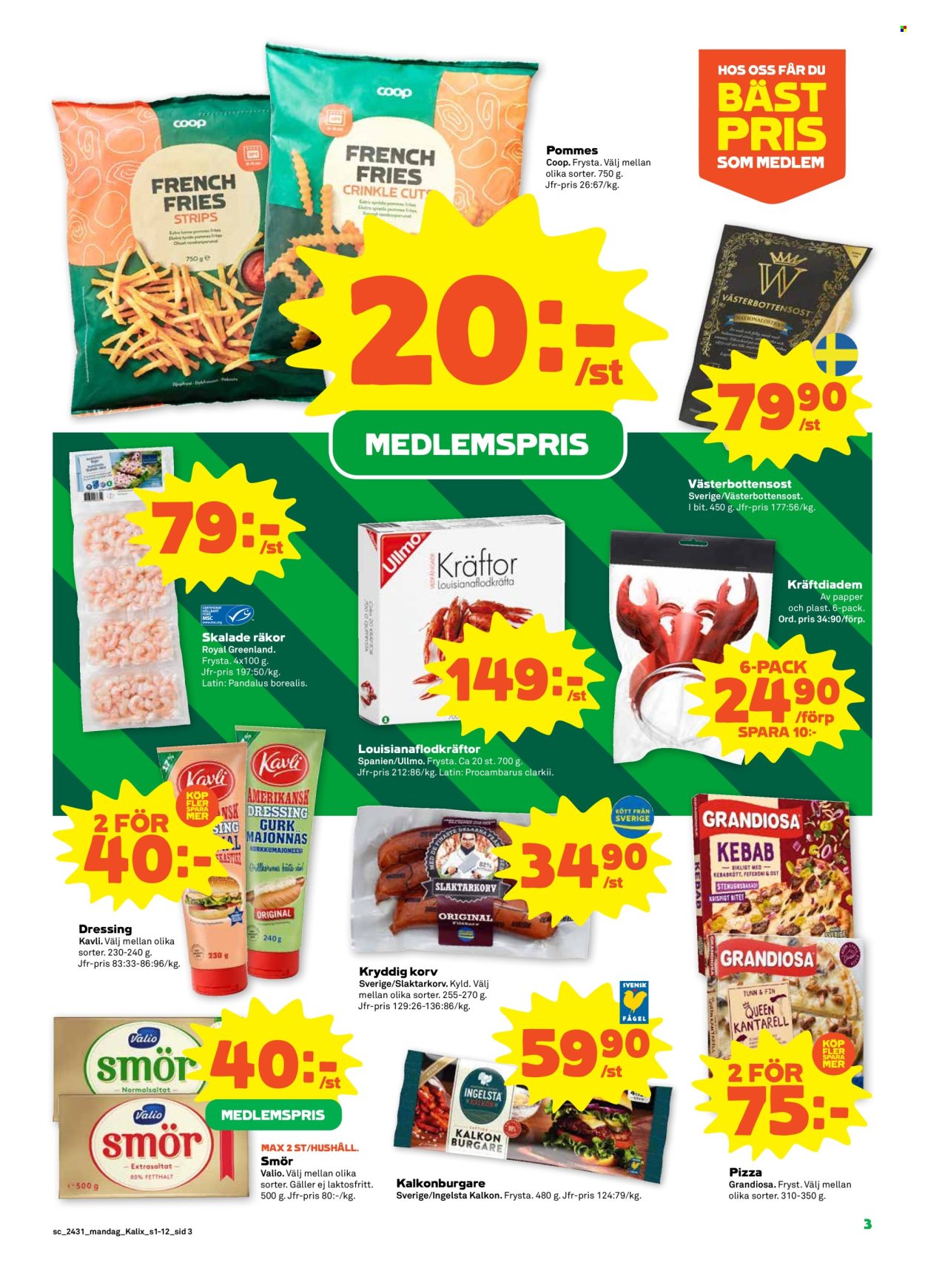 Stora Coop reklamblad - 29/7 2024 - 4/8 2024. Sida 3