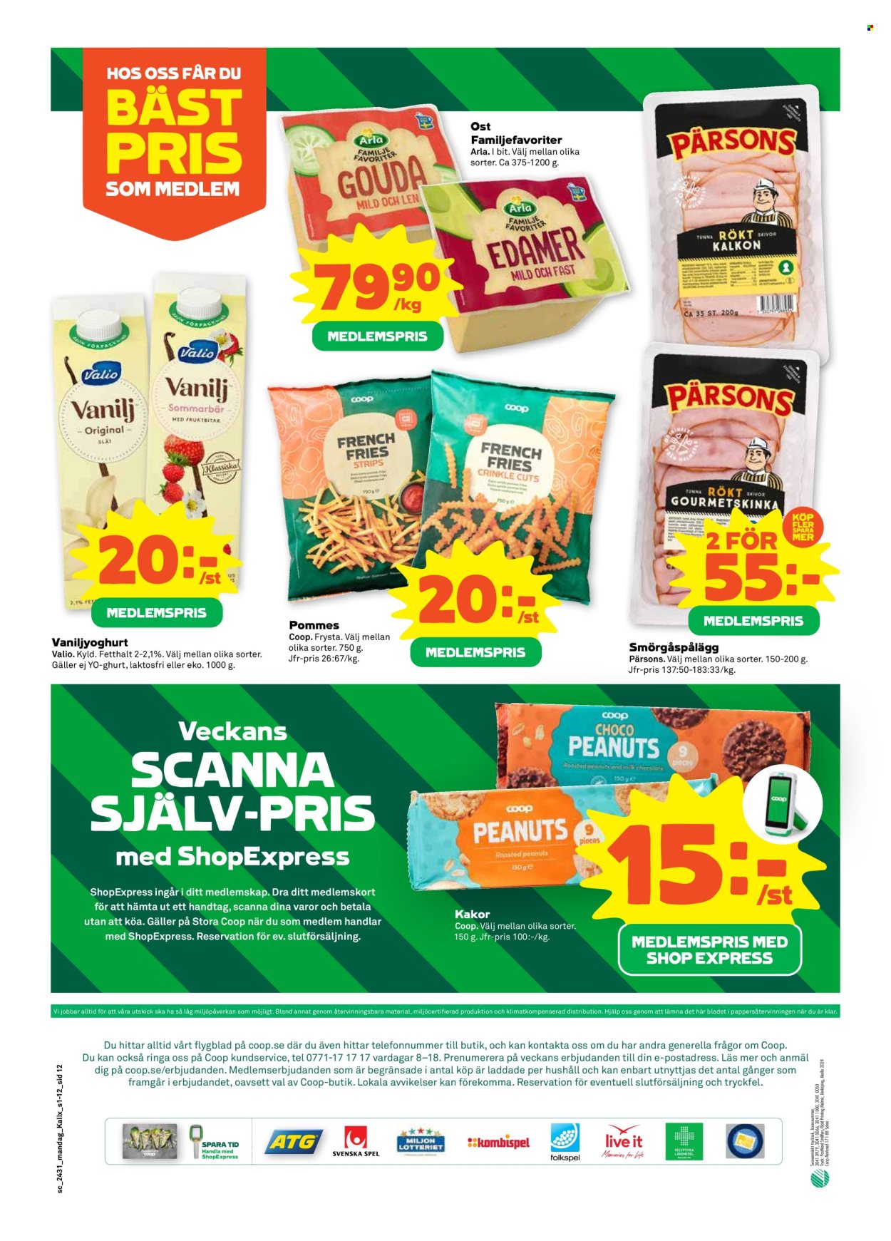 Stora Coop reklamblad - 29/7 2024 - 4/8 2024. Sida 12