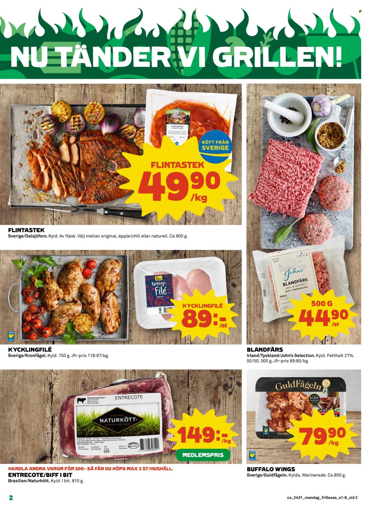 Coop Konsum reklamblad - 29/7 2024 - 4/8 2024. Sida 2
