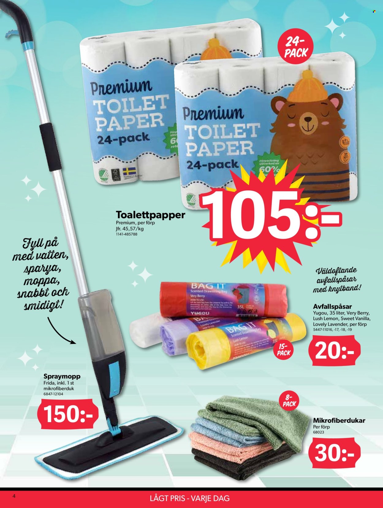 DollarStore reklamblad. Sida 4