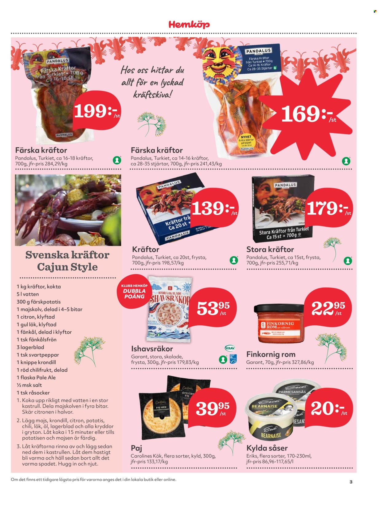 Hemköp reklamblad - 5/8 2024 - 11/8 2024. Sida 3