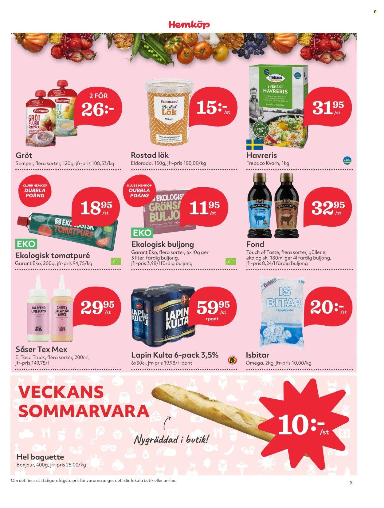 Hemköp reklamblad - 5/8 2024 - 11/8 2024. Sida 7