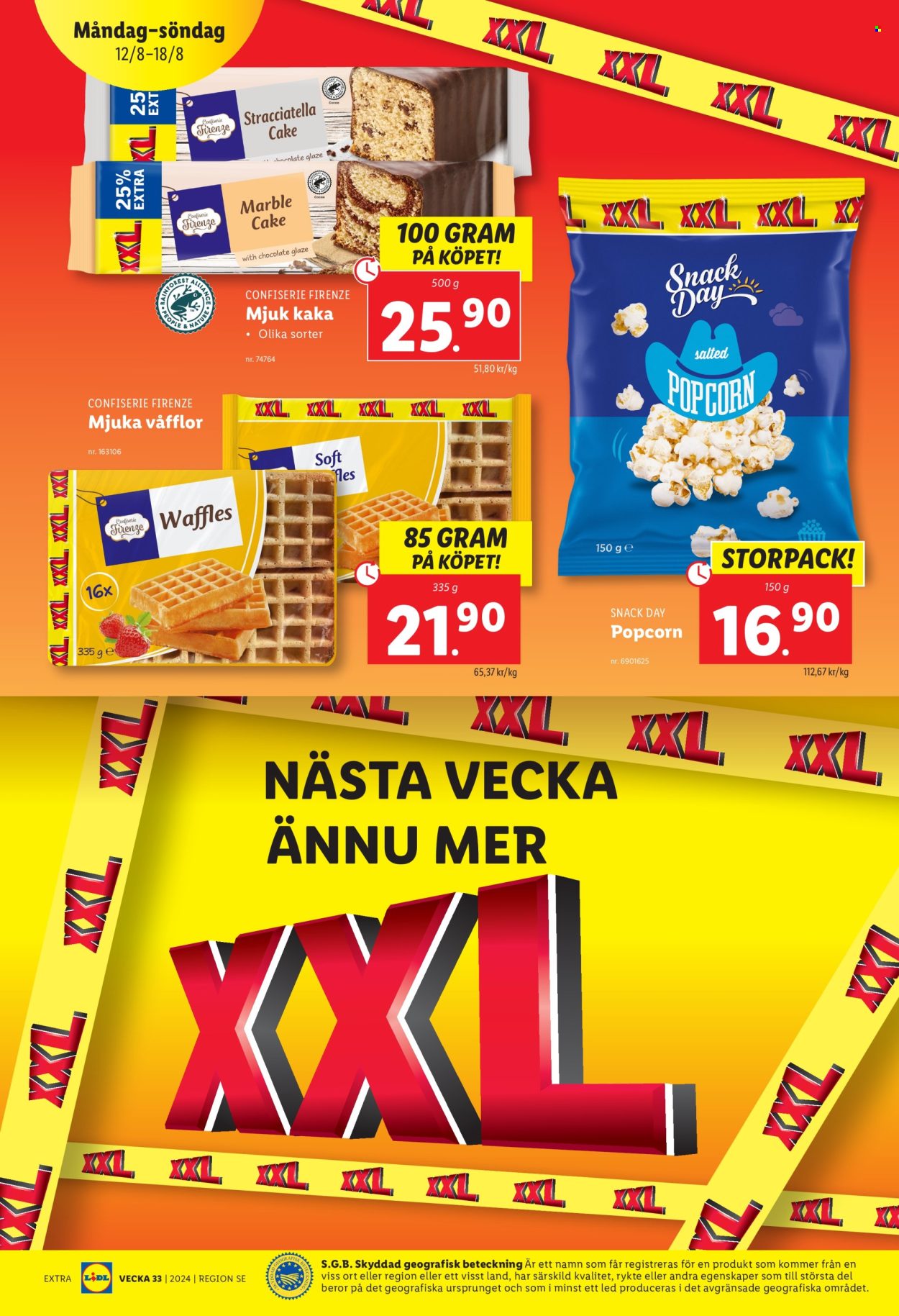 Lidl reklamblad - 12/8 2024 - 18/8 2024. Sida 14