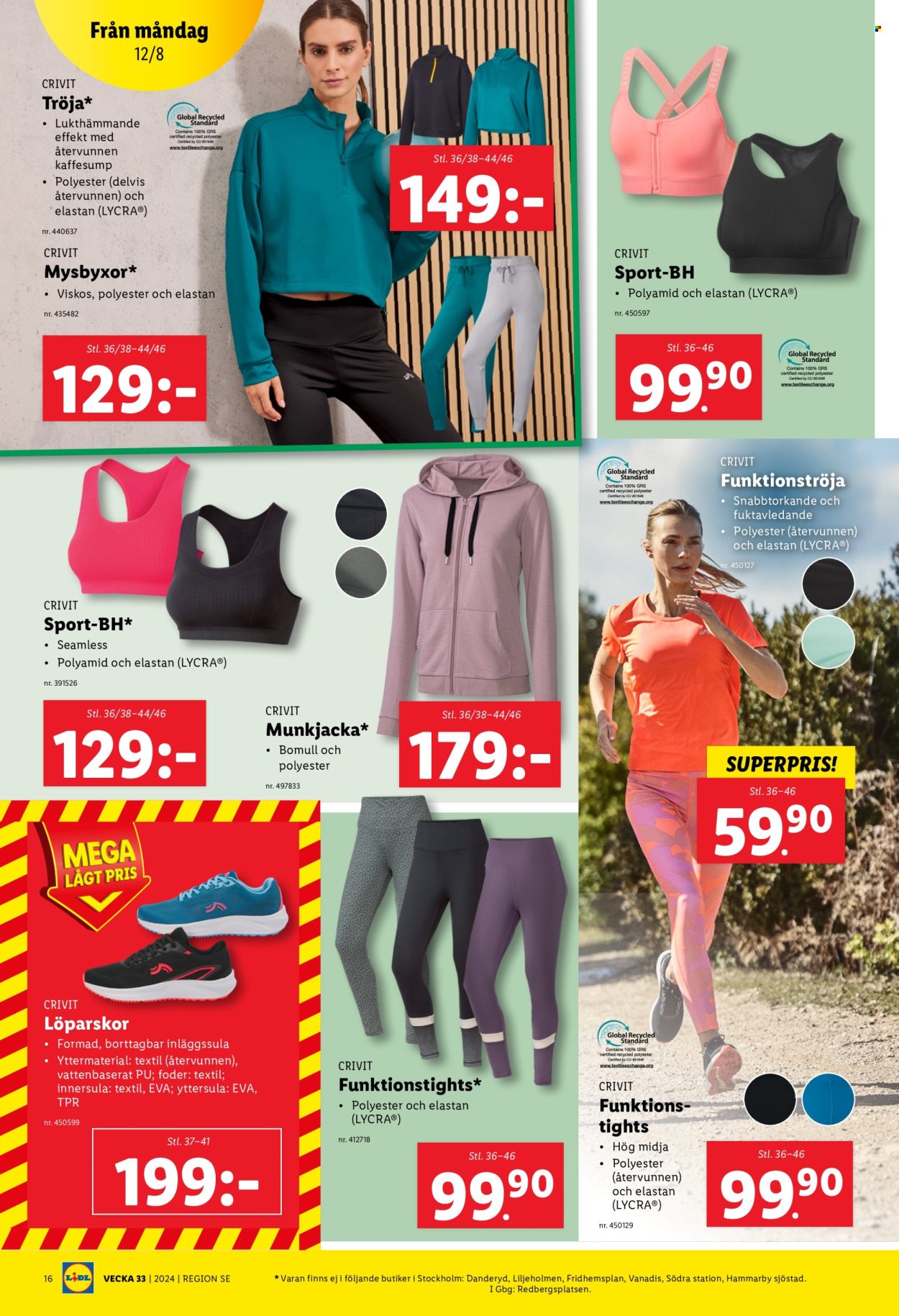 Lidl reklamblad - 12/8 2024 - 18/8 2024. Sida 18