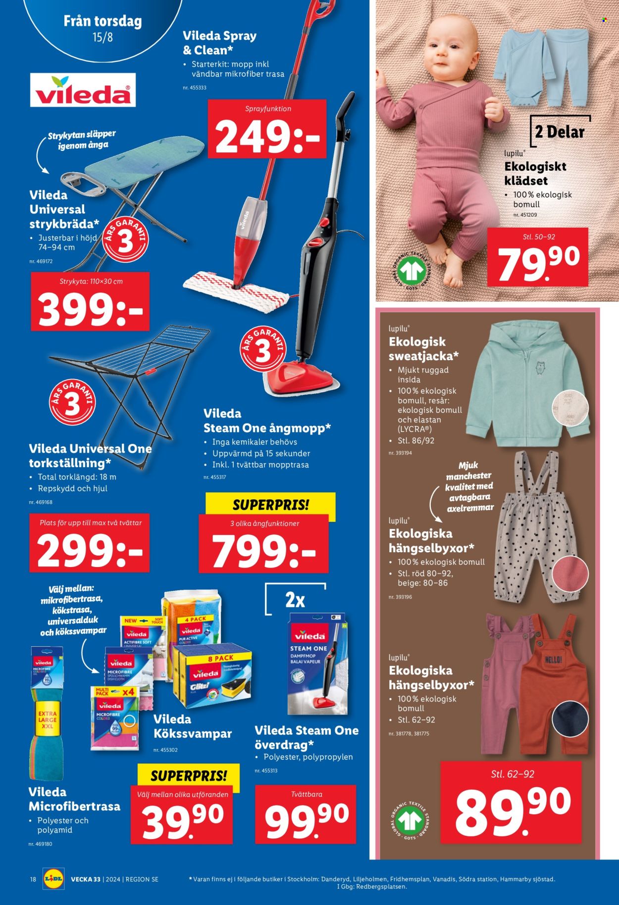 Lidl reklamblad - 12/8 2024 - 18/8 2024. Sida 20