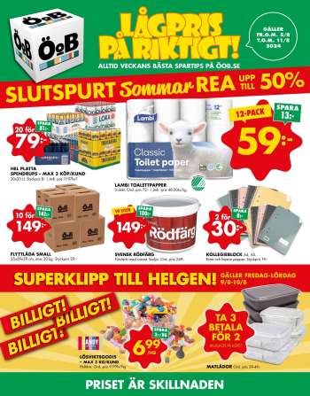 ÖoB reklamblad - 5/8 2024 - 11/8 2024.